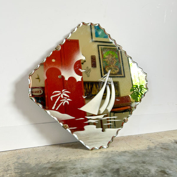 BEVELLED EDGE SAILING BOAT MIRROR