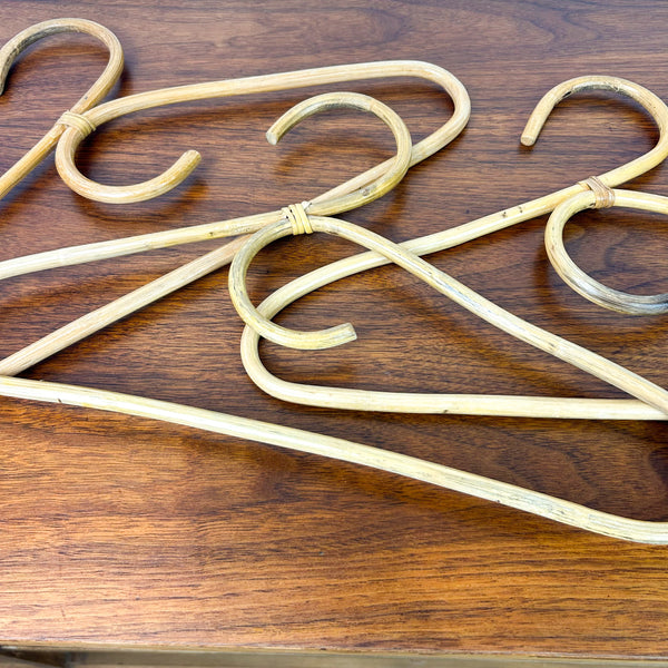 CANE CLOTHES HANGERS - HEY JUDE WORKSHOP • Vintage furniture & objects Melbourne