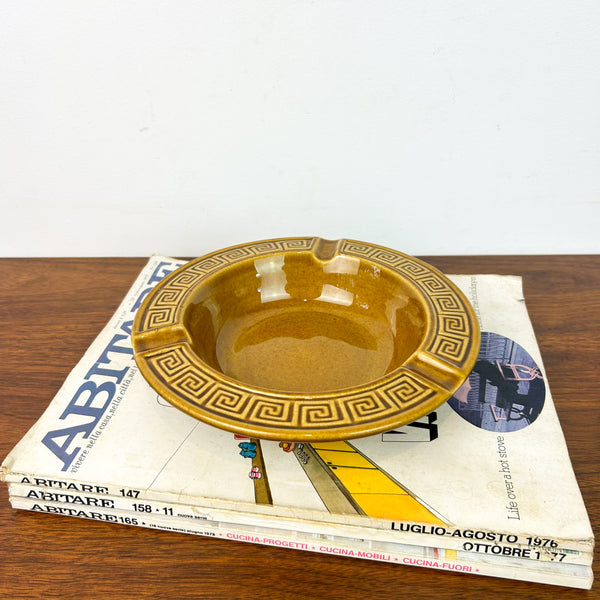 DOULTON GRECIAN KEY ASHTRAY - HEY JUDE WORKSHOP • Vintage furniture & objects Melbourne