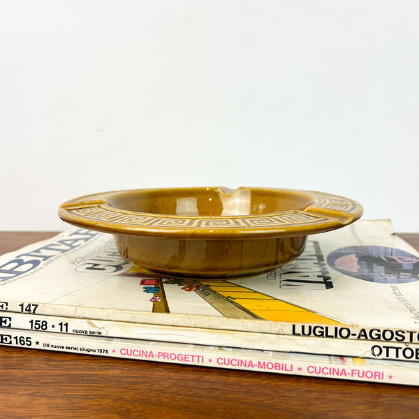 DOULTON GRECIAN KEY ASHTRAY - HEY JUDE WORKSHOP • Vintage furniture & objects Melbourne