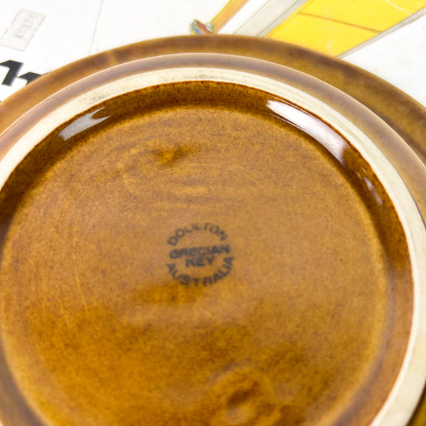 DOULTON GRECIAN KEY ASHTRAY - HEY JUDE WORKSHOP • Vintage furniture & objects Melbourne