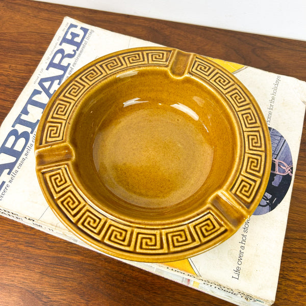 DOULTON GRECIAN KEY ASHTRAY - HEY JUDE WORKSHOP • Vintage furniture & objects Melbourne
