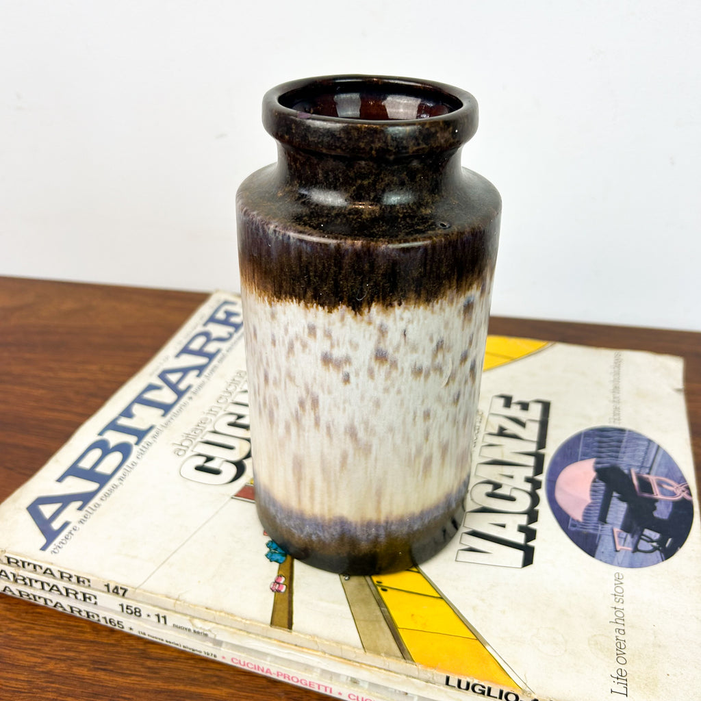 WEST GERMAN POTTERY VASE 203-18 - HEY JUDE WORKSHOP • Vintage furniture & objects Melbourne