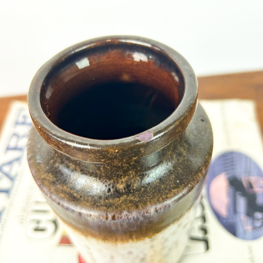 WEST GERMAN POTTERY VASE 203-18 - HEY JUDE WORKSHOP • Vintage furniture & objects Melbourne