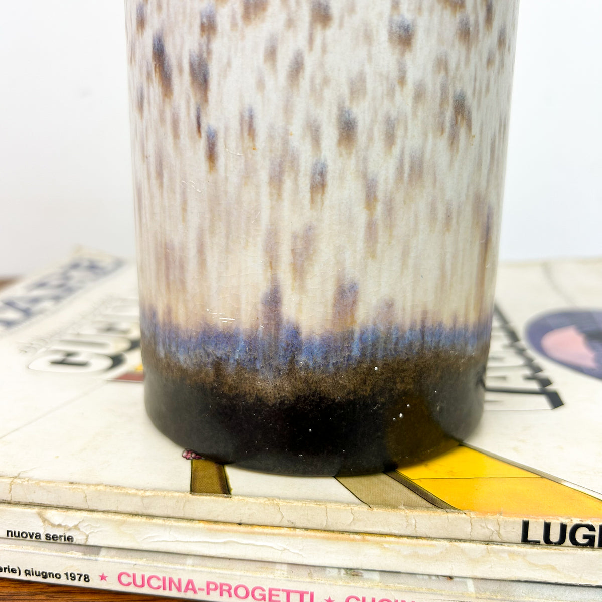 WEST GERMAN POTTERY VASE 203-18 - HEY JUDE WORKSHOP • Vintage furniture & objects Melbourne