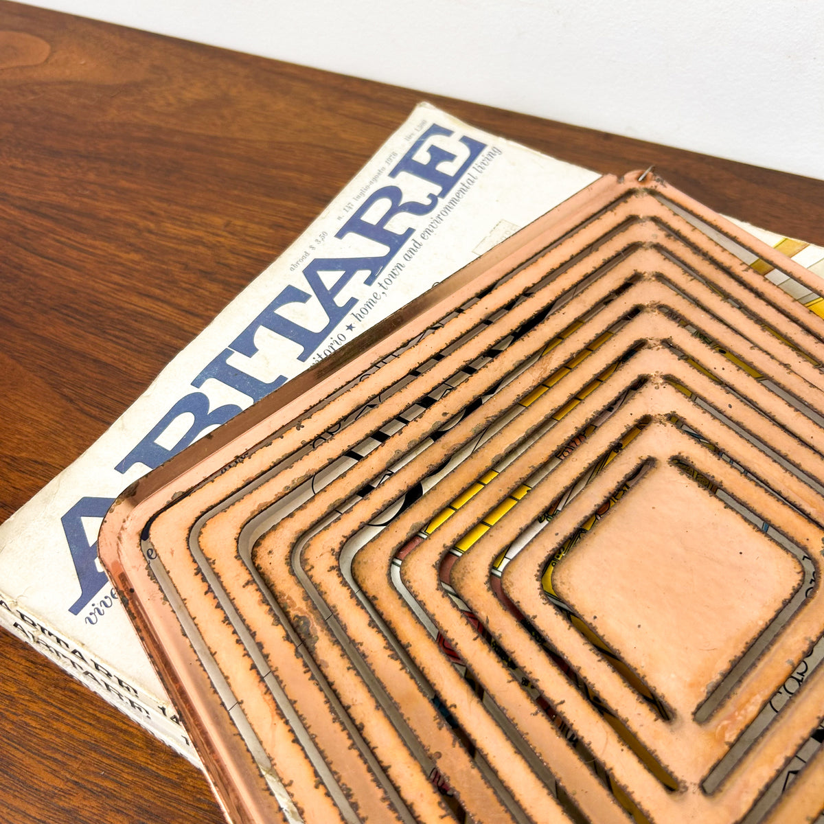 COPPER HANGING ORNAMENT - HEY JUDE WORKSHOP • Vintage furniture & objects Melbourne