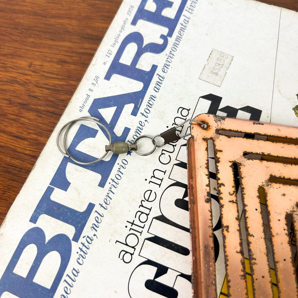 COPPER HANGING ORNAMENT - HEY JUDE WORKSHOP • Vintage furniture & objects Melbourne