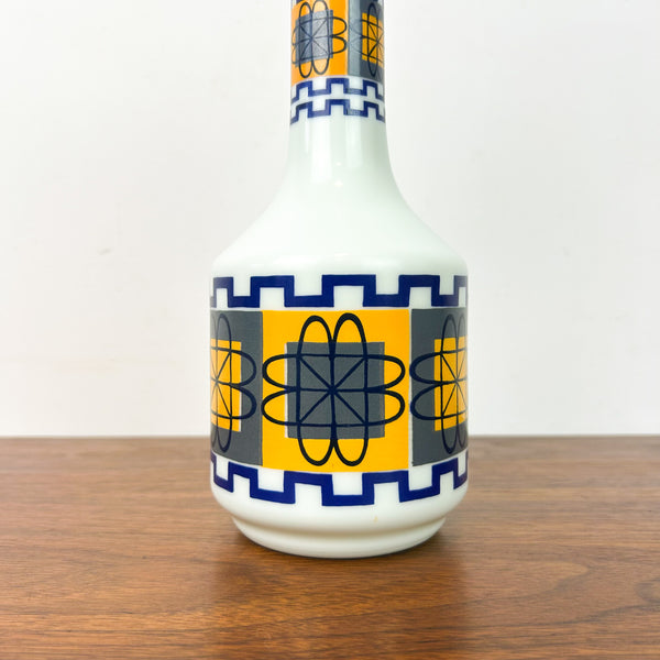 ARCOPAL FRANCE OPALINE GLASS BOTTLE - HEY JUDE WORKSHOP • Vintage furniture & objects Melbourne
