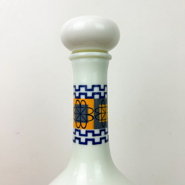 ARCOPAL FRANCE OPALINE GLASS BOTTLE - HEY JUDE WORKSHOP • Vintage furniture & objects Melbourne