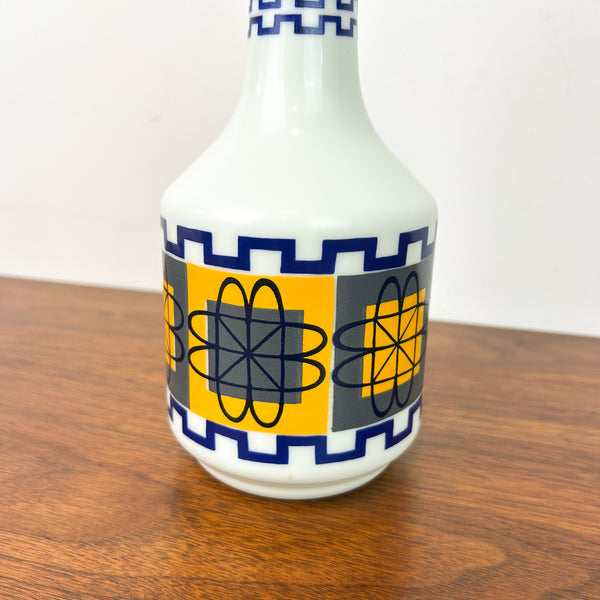 ARCOPAL FRANCE OPALINE GLASS BOTTLE - HEY JUDE WORKSHOP • Vintage furniture & objects Melbourne
