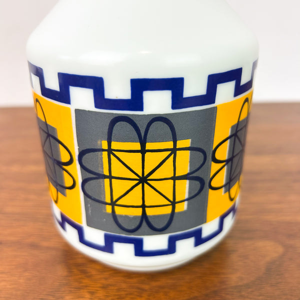 ARCOPAL FRANCE OPALINE GLASS BOTTLE - HEY JUDE WORKSHOP • Vintage furniture & objects Melbourne