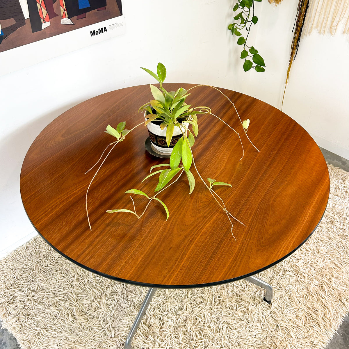 EAMES ALUMINIUM GROUP DINING TABLE