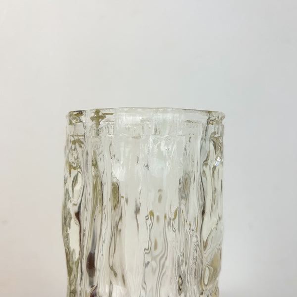 RAVENHEAD BARK GLASS VASE - HEY JUDE WORKSHOP • Vintage furniture & objects Melbourne