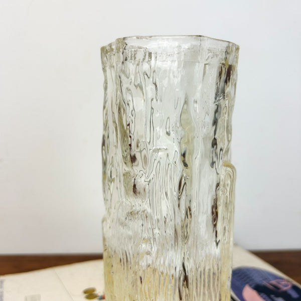RAVENHEAD BARK GLASS VASE - HEY JUDE WORKSHOP • Vintage furniture & objects Melbourne