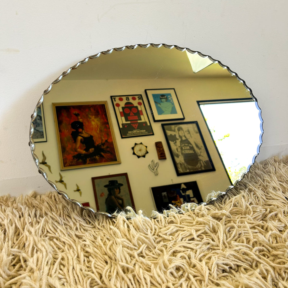 OVAL WALL MIRROR