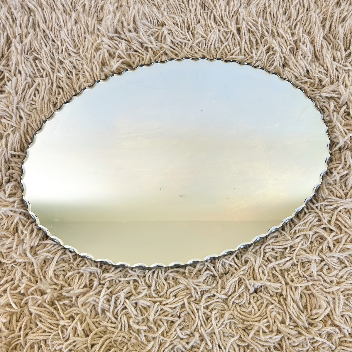 OVAL WALL MIRROR