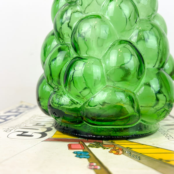 EMPOLI GLASS GRAPE DECANTER - HEY JUDE WORKSHOP • Vintage furniture & objects Melbourne