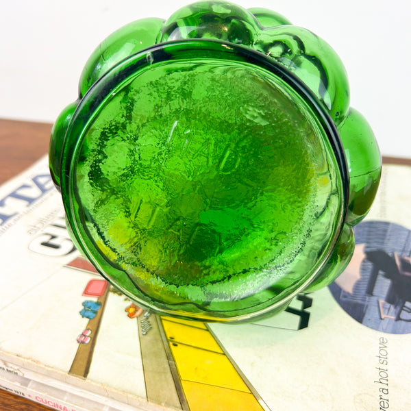 EMPOLI GLASS GRAPE DECANTER - HEY JUDE WORKSHOP • Vintage furniture & objects Melbourne