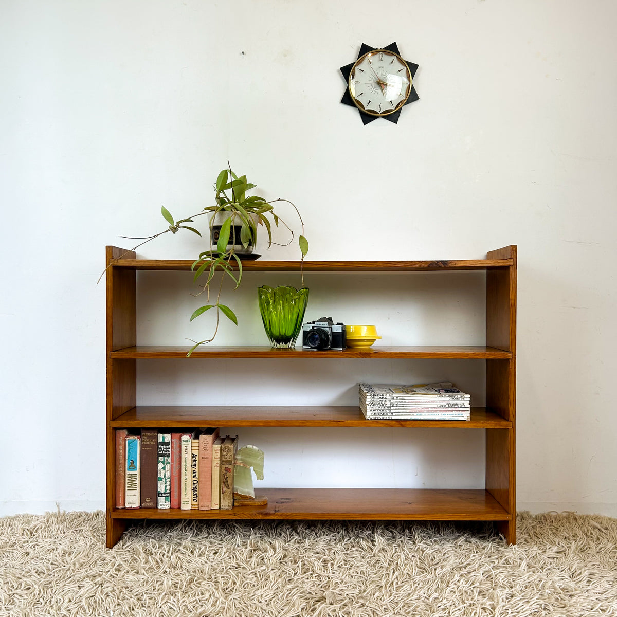 SOLID TIMBER BOOKCASE