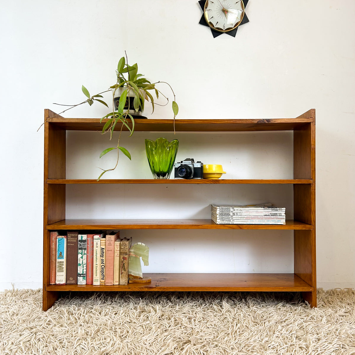 SOLID TIMBER BOOKCASE