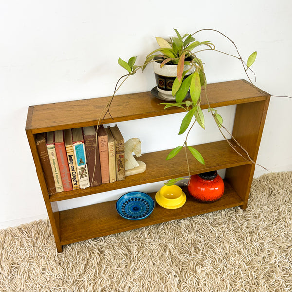 SMALL HARDWOOD BOOKCASE