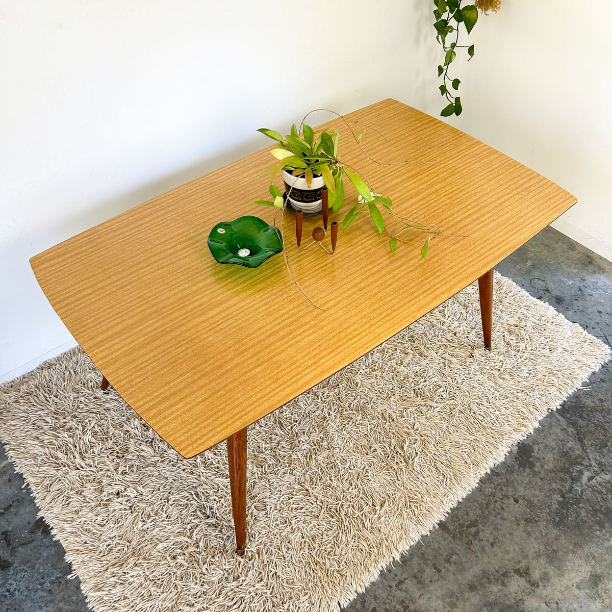 LAMINATE TOP DINING TABLE - HEY JUDE WORKSHOP • Vintage furniture & objects Melbourne