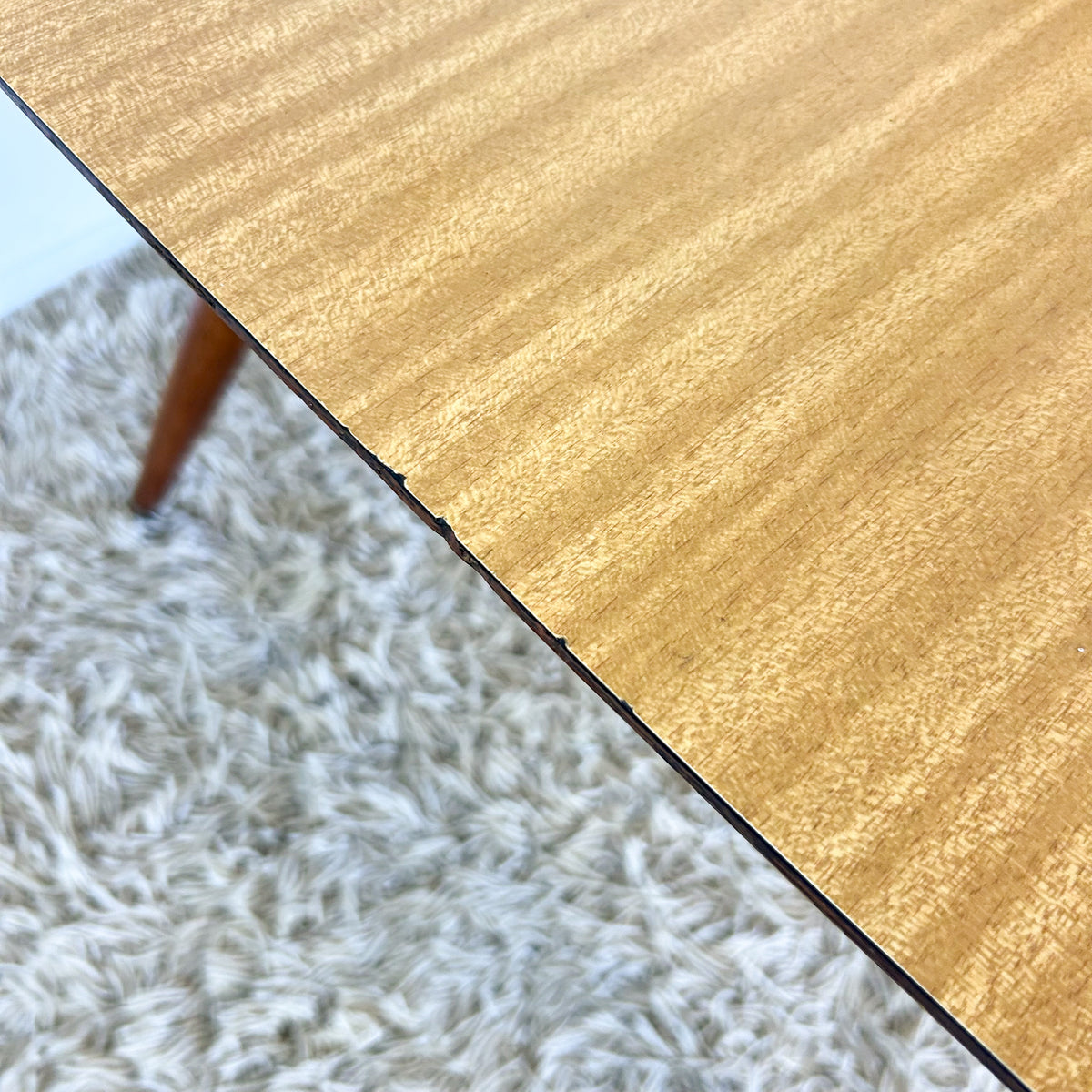 LAMINATE TOP DINING TABLE - HEY JUDE WORKSHOP • Vintage furniture & objects Melbourne