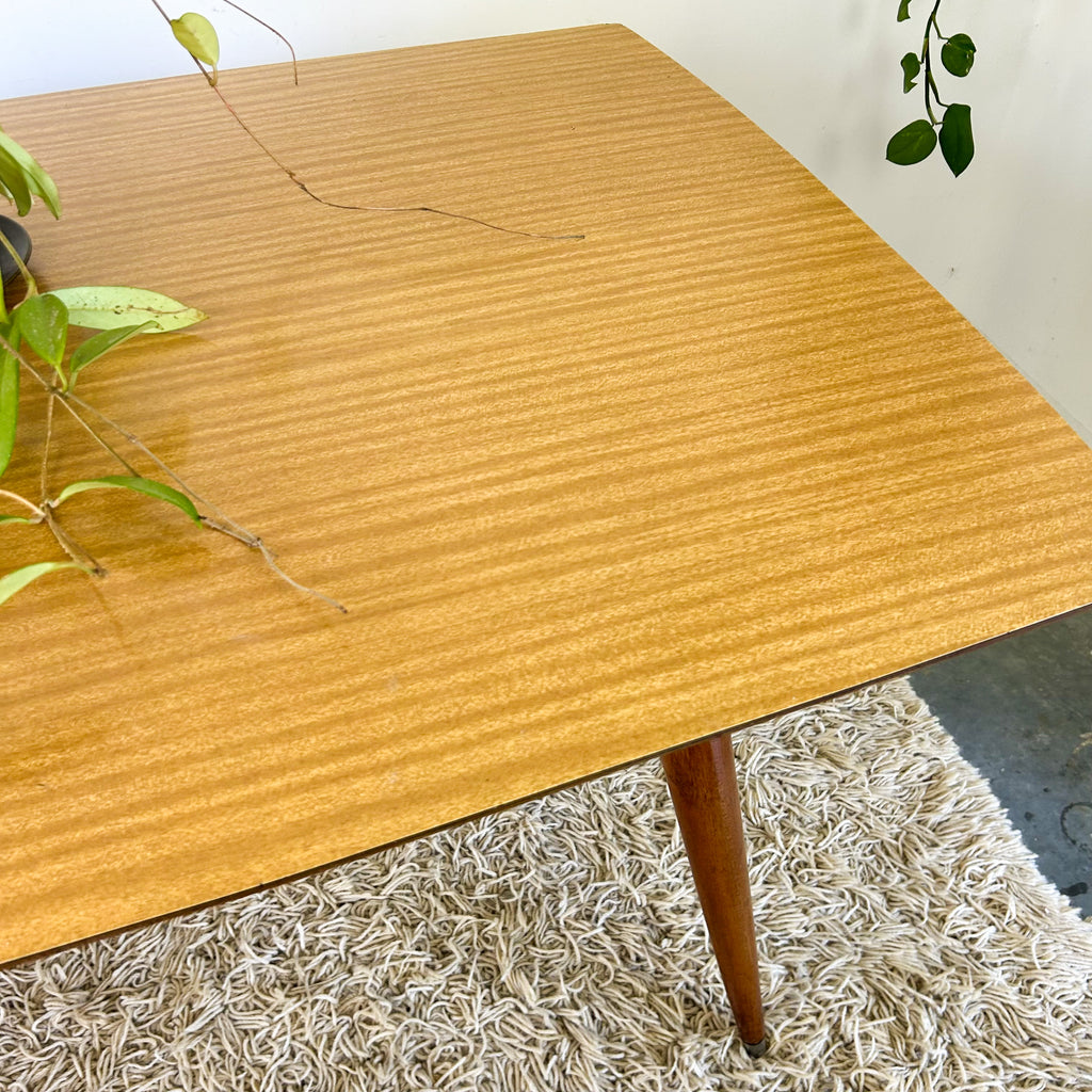 LAMINATE TOP DINING TABLE - HEY JUDE WORKSHOP • Vintage furniture & objects Melbourne