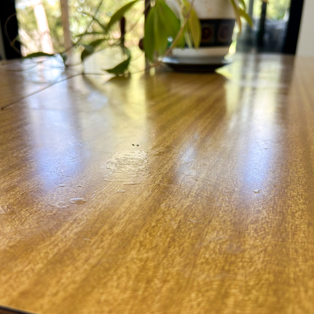 LAMINATE TOP DINING TABLE - HEY JUDE WORKSHOP • Vintage furniture & objects Melbourne