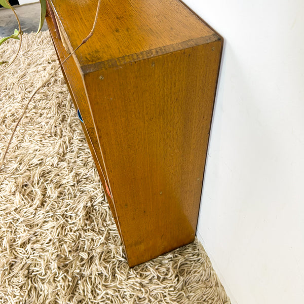 SMALL HARDWOOD BOOKCASE