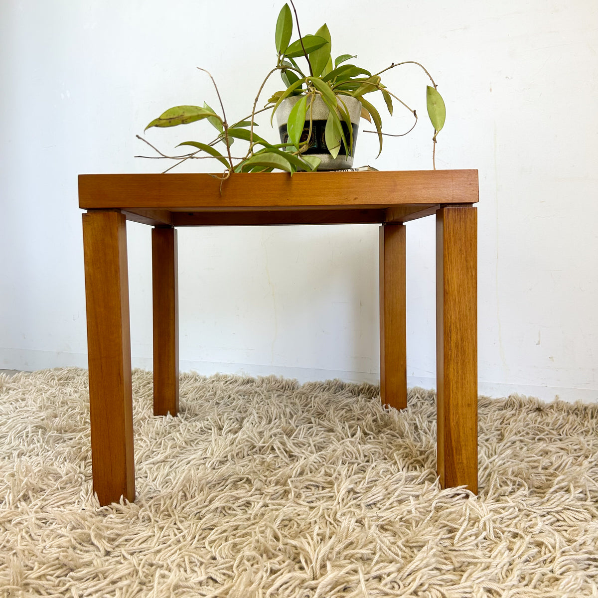 BURL SIDE TABLE