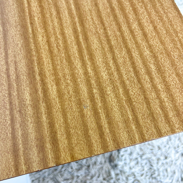 WOODEN DESK WITH SHELVES