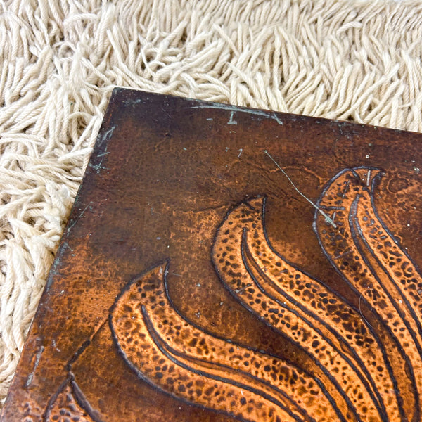 STARBURST COPPER WALL ART