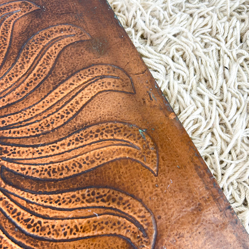 STARBURST COPPER WALL ART