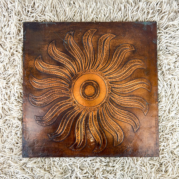 STARBURST COPPER WALL ART