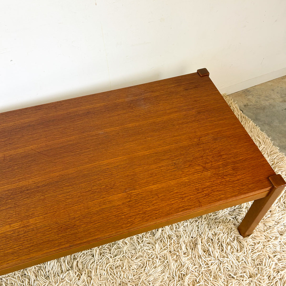 LARGE TIMBER COFFEE TABLE