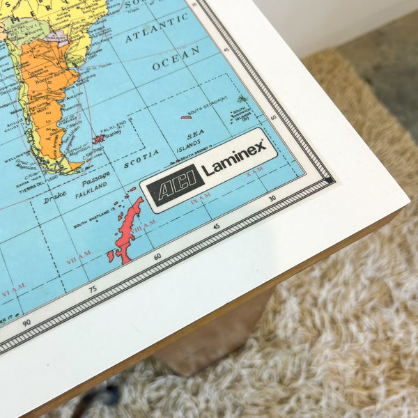 WORLD MAP DESK