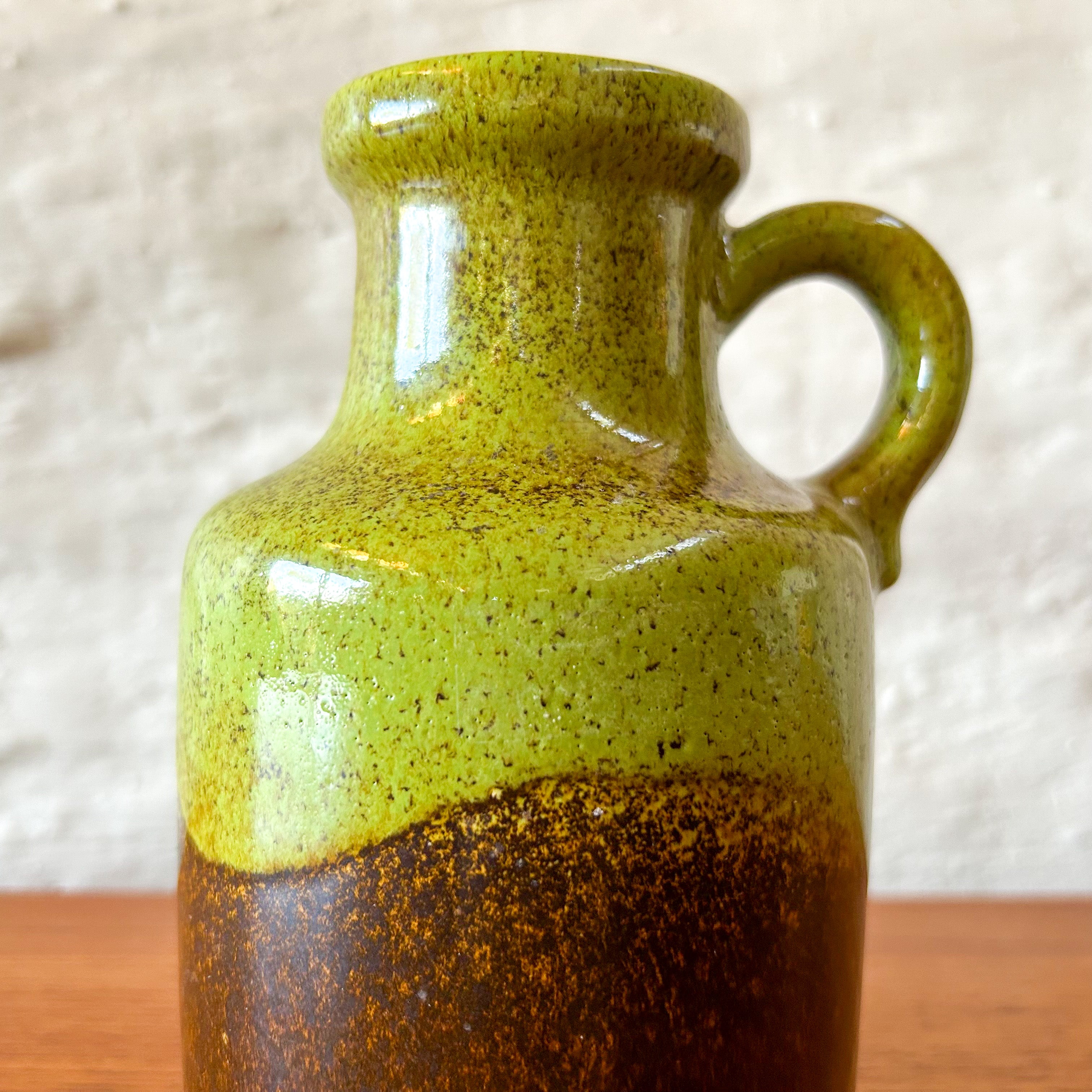 WEST GERMAN POTTERY VASE 414-16 SCHEURICH – HEY JUDE WORKSHOP