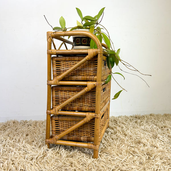 CANE BASKET DRAWERS