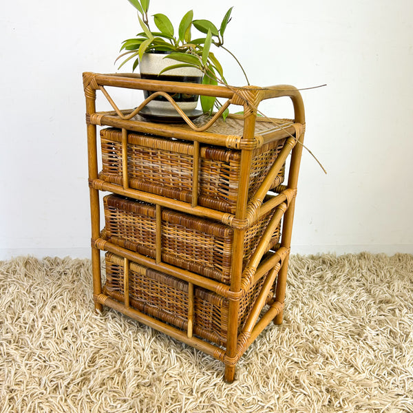 CANE BASKET DRAWERS