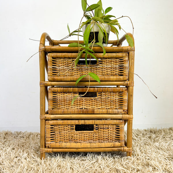 CANE BASKET DRAWERS