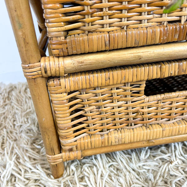 CANE BASKET DRAWERS