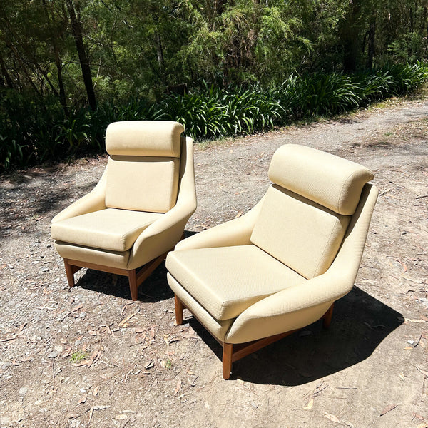 DANISH DELUXE ARMCHAIRS