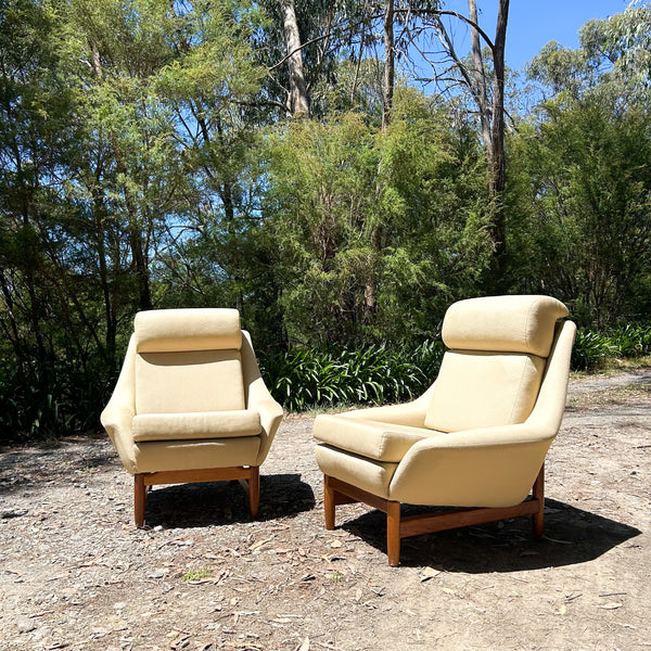 DANISH DELUXE ARMCHAIRS