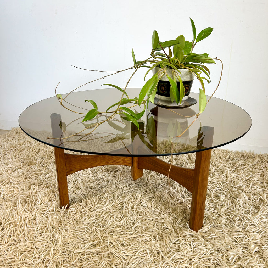 TH BROWN RONDO TABLE - HEY JUDE WORKSHOP • Vintage furniture & objects Melbourne