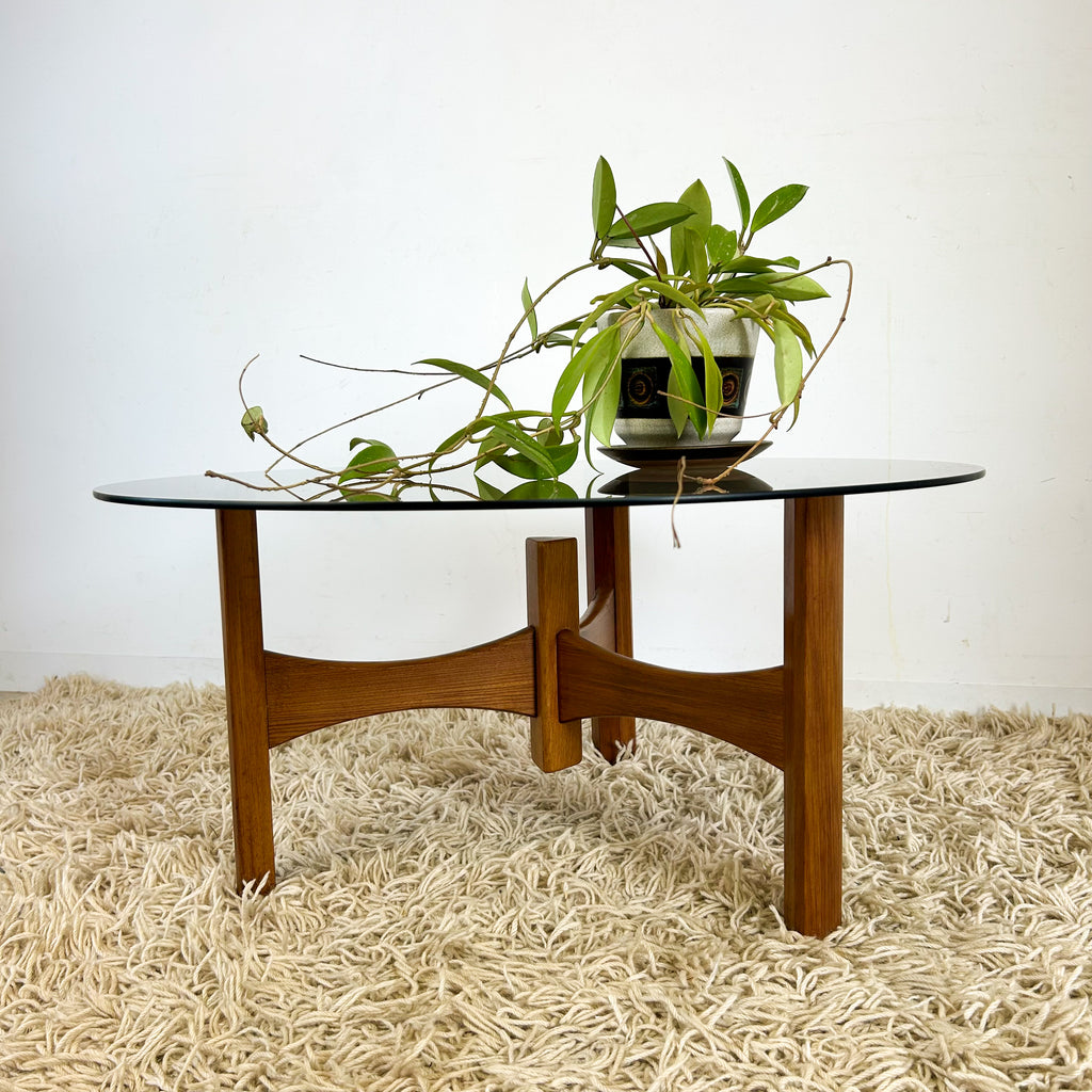 TH BROWN RONDO TABLE - HEY JUDE WORKSHOP • Vintage furniture & objects Melbourne