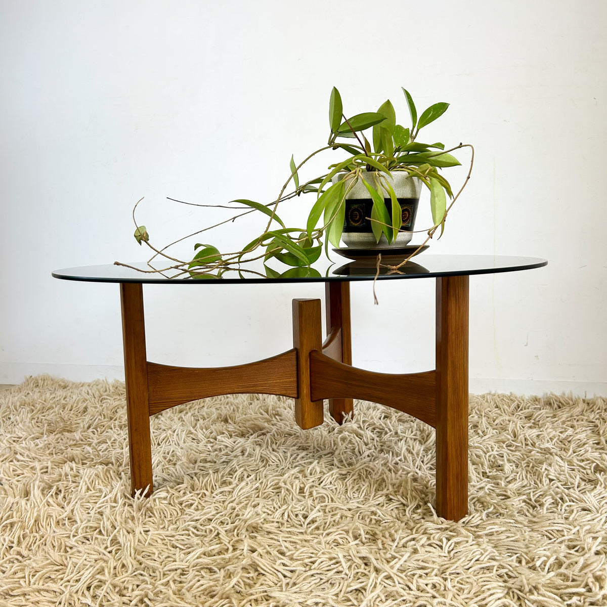 TH BROWN RONDO TABLE - HEY JUDE WORKSHOP • Vintage furniture & objects Melbourne