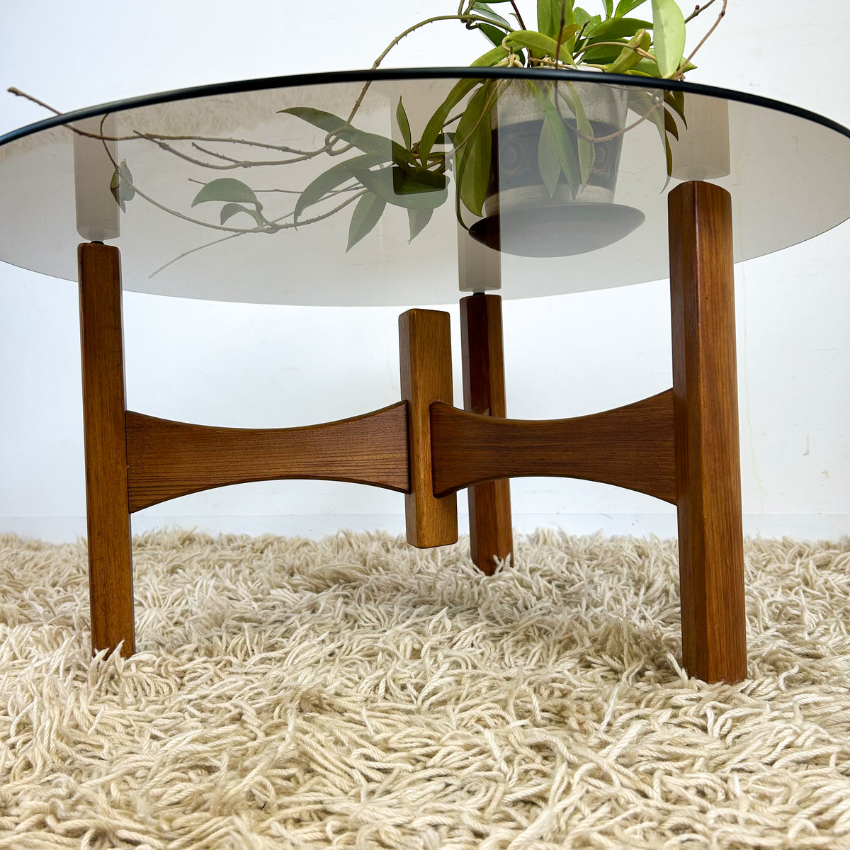 TH BROWN RONDO TABLE - HEY JUDE WORKSHOP • Vintage furniture & objects Melbourne
