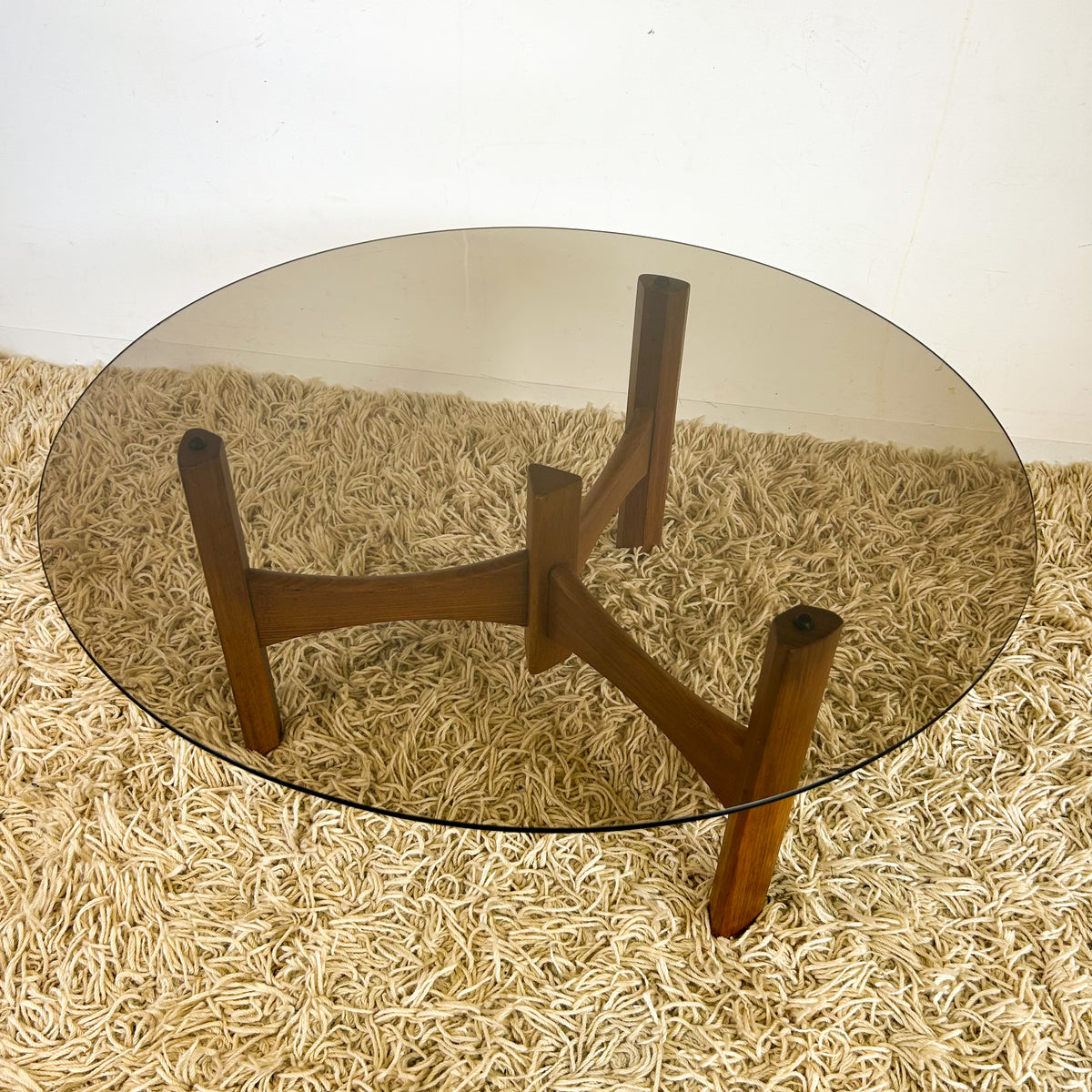 TH BROWN RONDO TABLE - HEY JUDE WORKSHOP • Vintage furniture & objects Melbourne