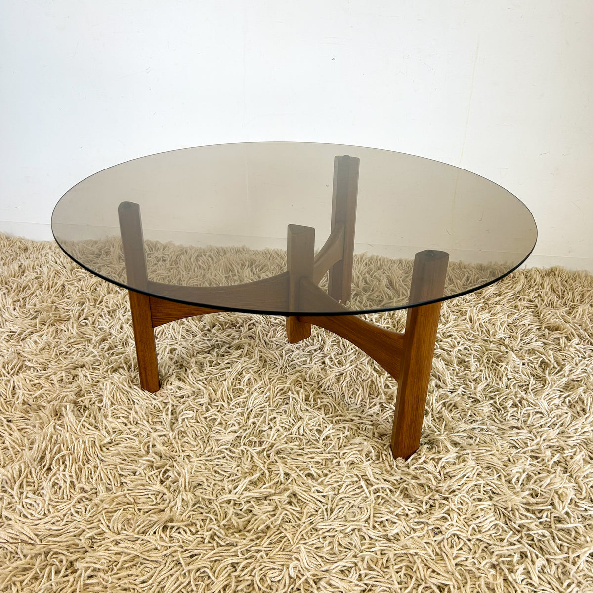 TH BROWN RONDO TABLE - HEY JUDE WORKSHOP • Vintage furniture & objects Melbourne